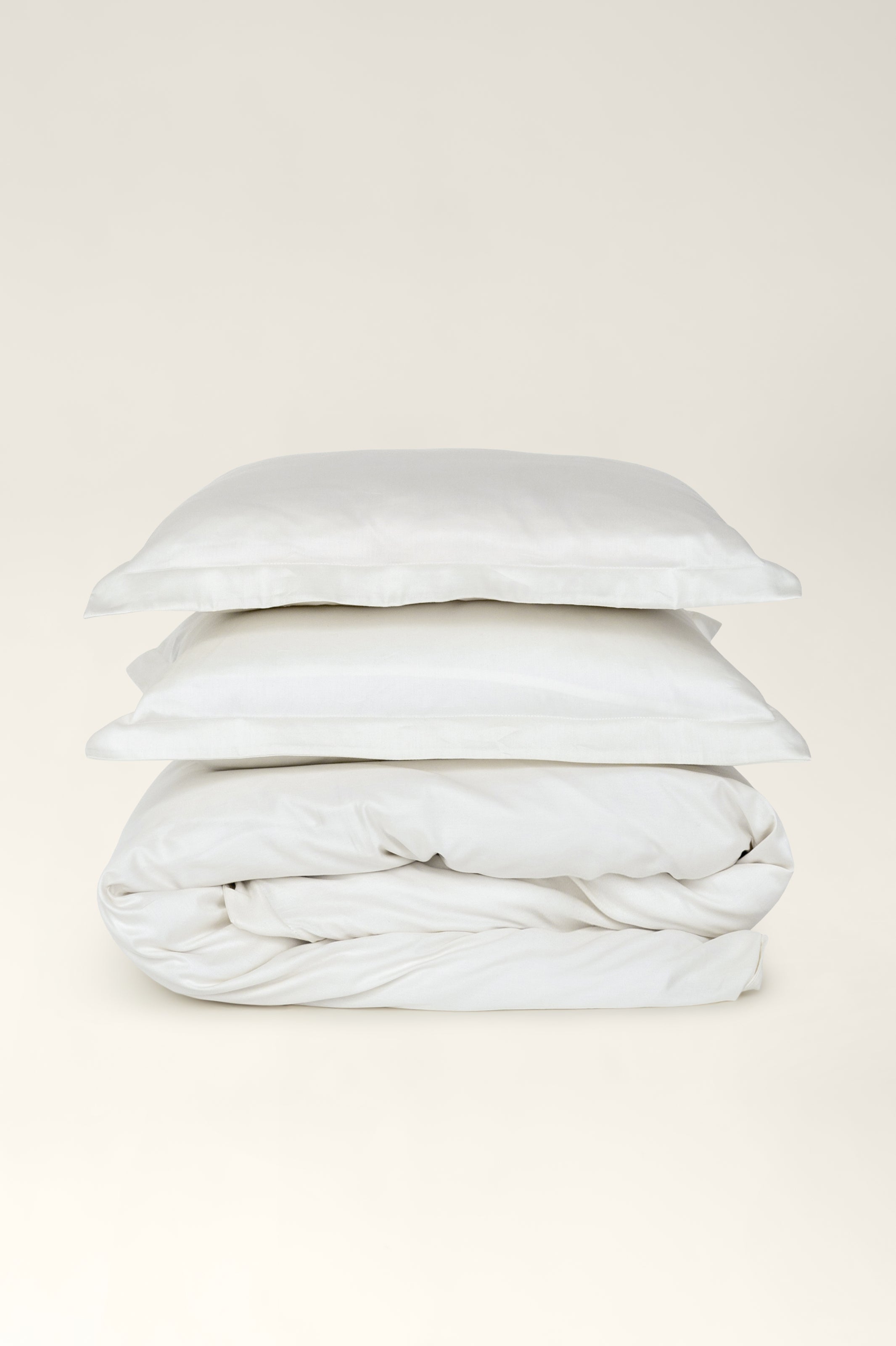 Bettwäsche Satin Elfenbein