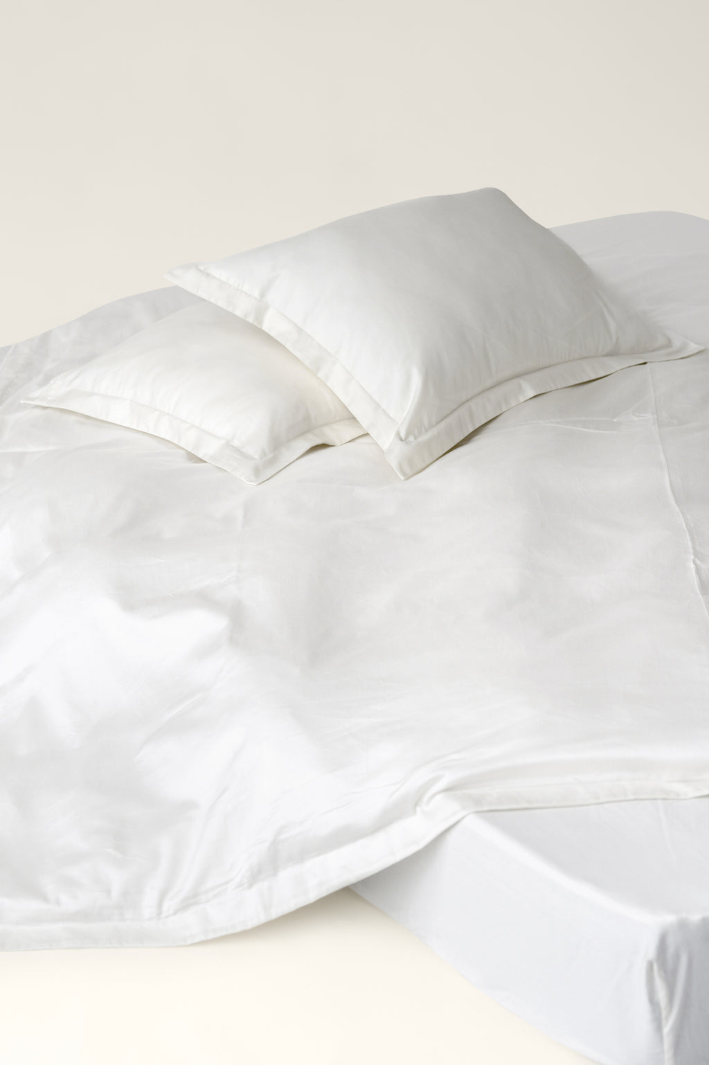 Bettwäsche Satin Elfenbein