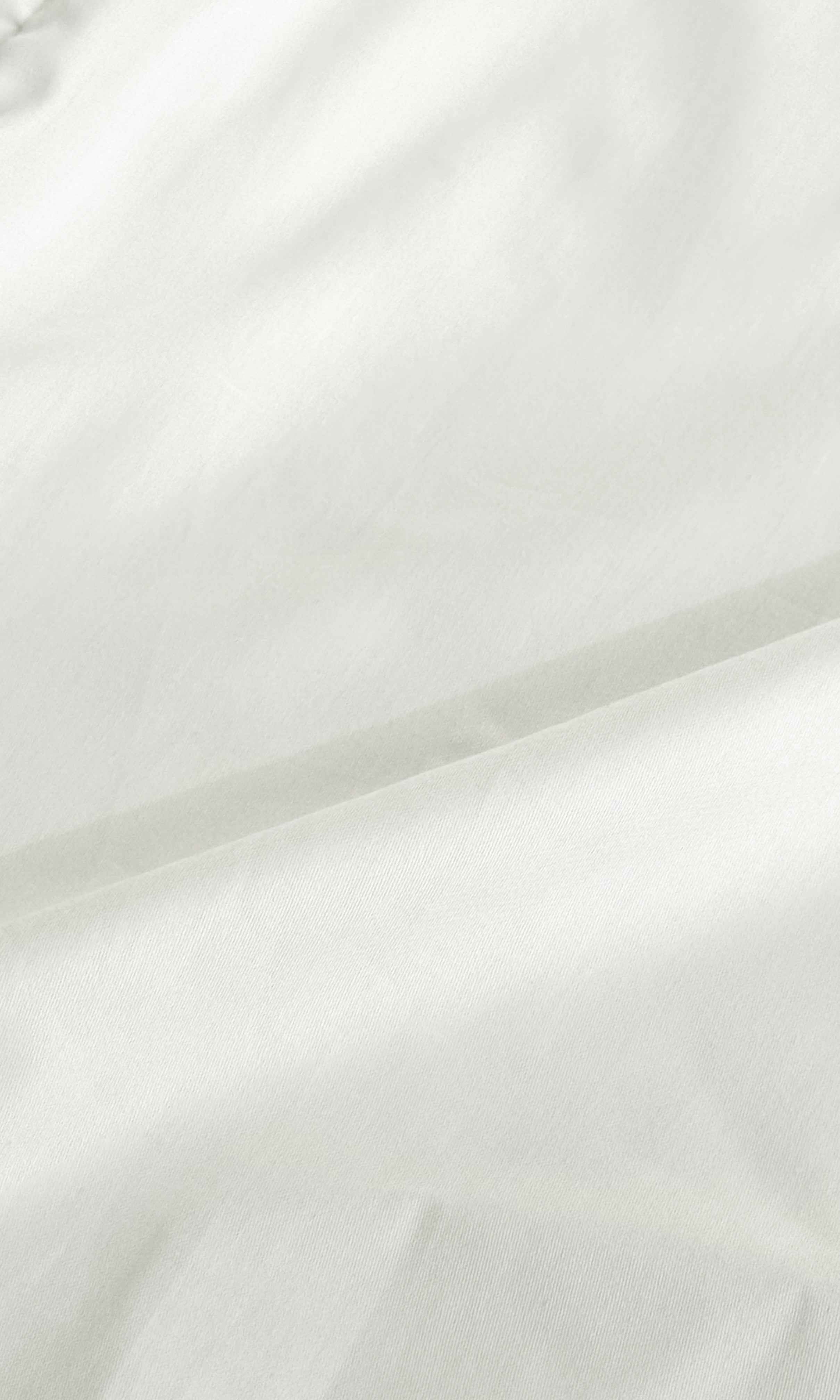 Satin-Elastik-Spannbetttuch Elfenbein