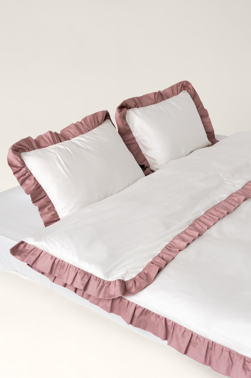 Satin-Bettwäsche mit Rüschen Savoy