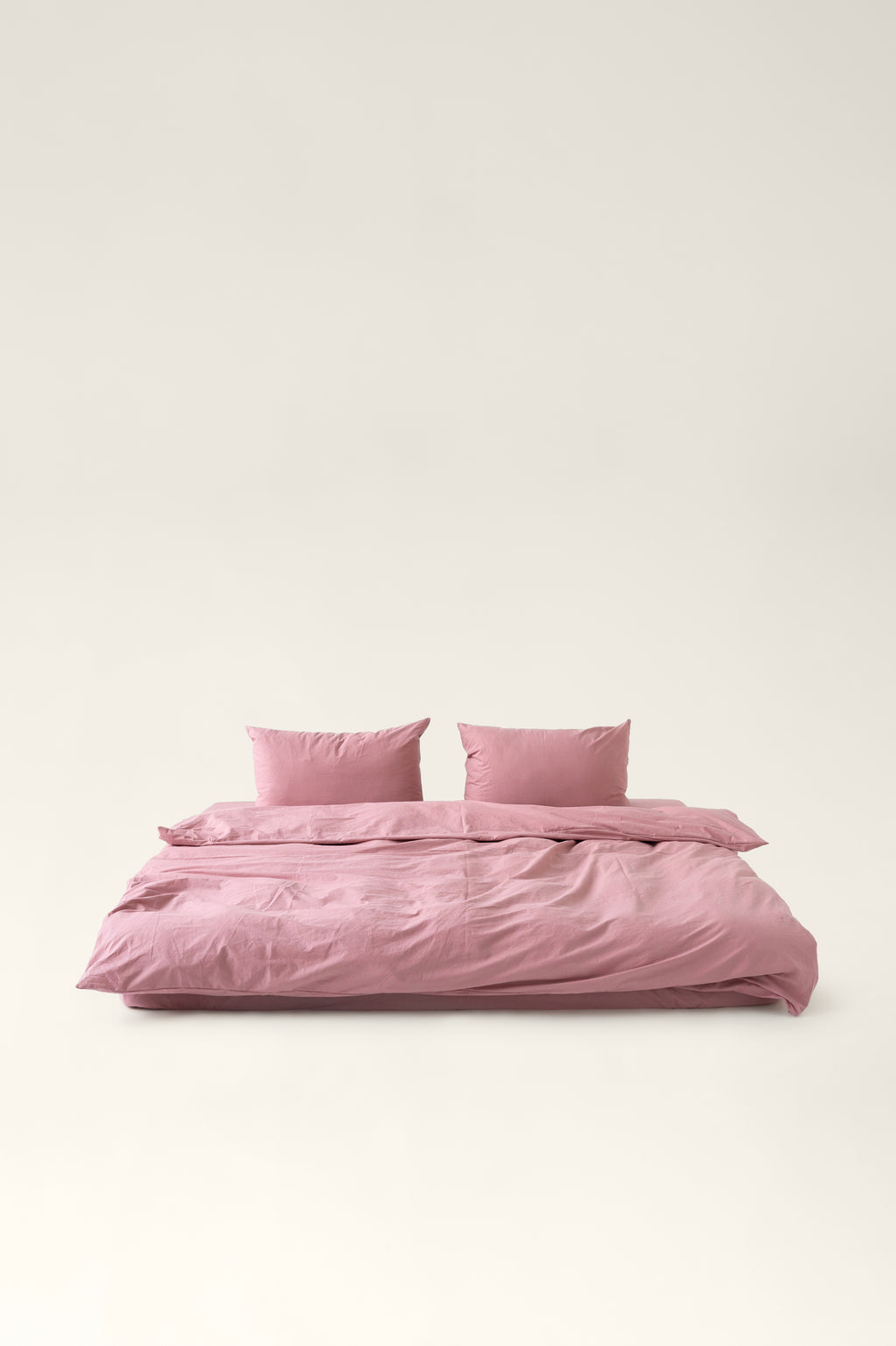 Bettwäsche gekochte Baumwolle Strawberry Pink