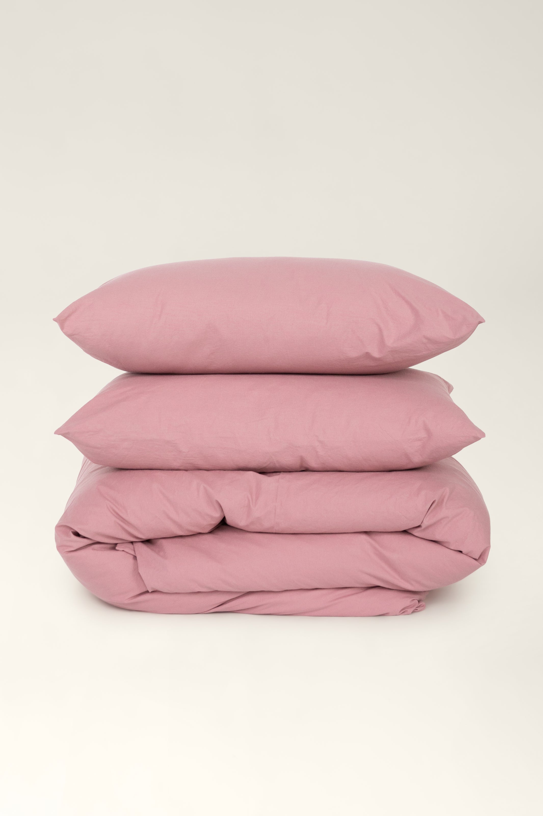 Bettwäsche gekochte Baumwolle Strawberry Pink