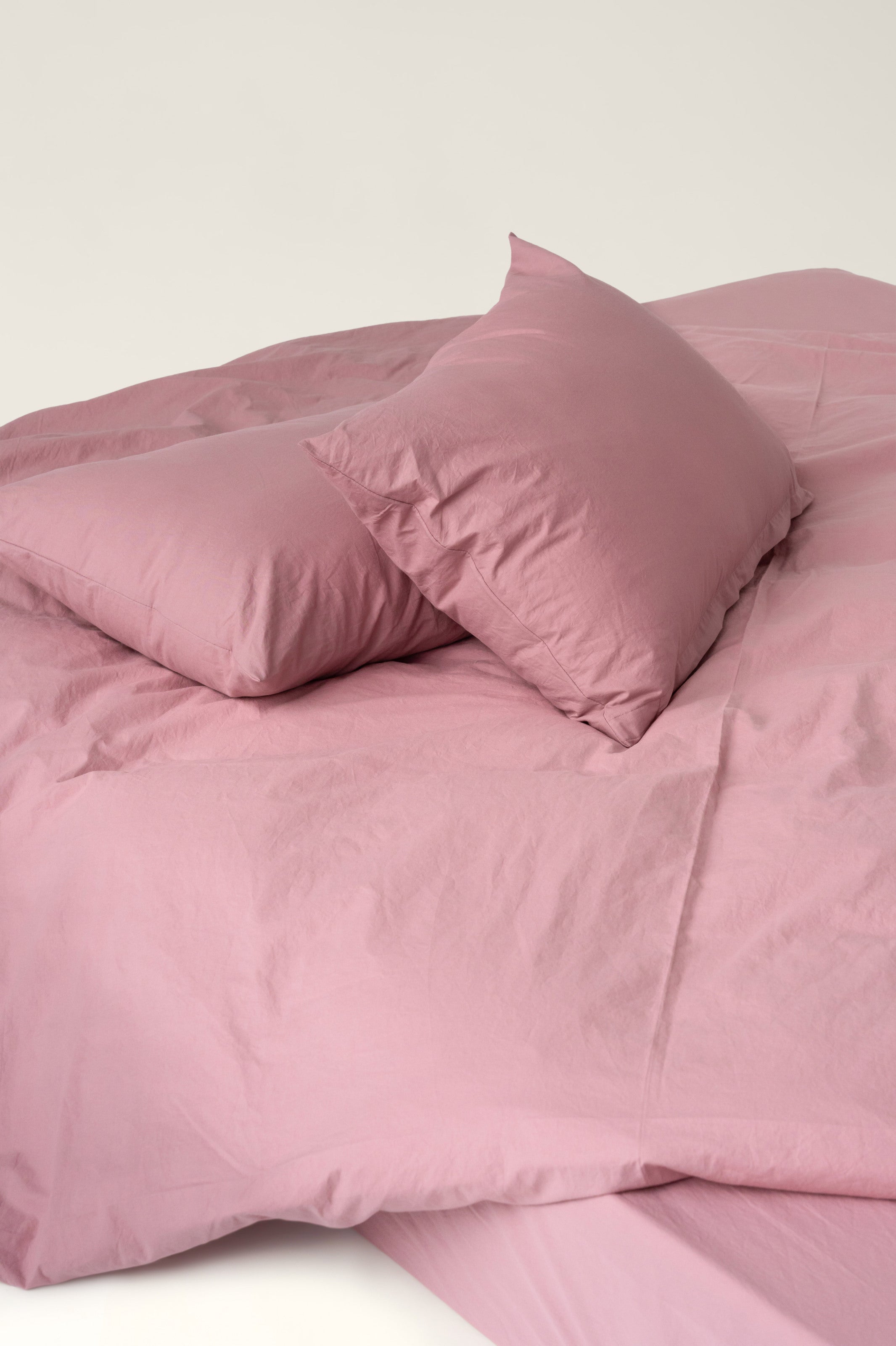Bettwäsche gekochte Baumwolle Strawberry Pink